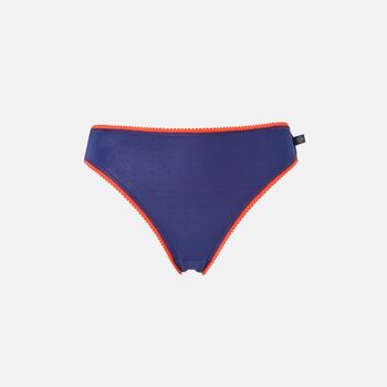 Women's 'Warm Spice' Four Pack Bamboo High Leg Knickers, 6 of 6