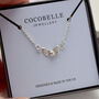 Silver Ladybird And Leaves Necklace, thumbnail 1 of 4