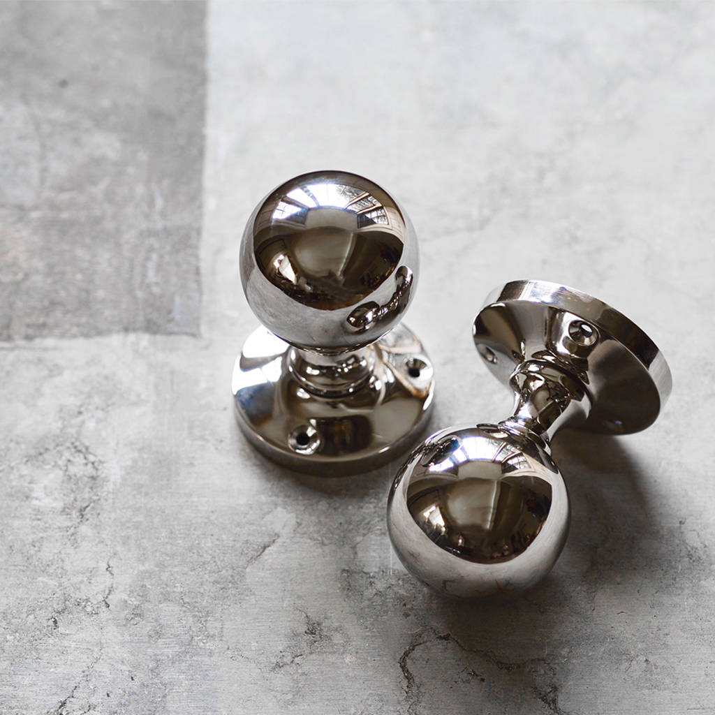 grove door handles, set of two by rowen & wren