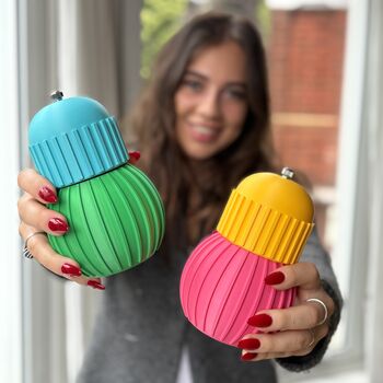 Bulb Salt And Pepper Mill Grinder Pop Art Design, 2 of 11
