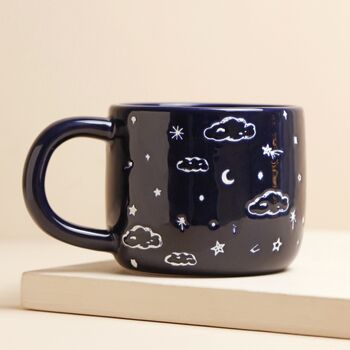 Ceramic Midnight Blue Best Daddy In The Universe Mug, 2 of 3