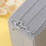 Dopamine Molecular Structure Pendant Necklace, thumbnail 1 of 12