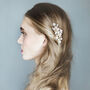 Crystal Wedding Hair Comb “Elara”, thumbnail 1 of 2