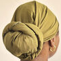 Satin Lined Turban Headwrap Limited Edition, thumbnail 7 of 11