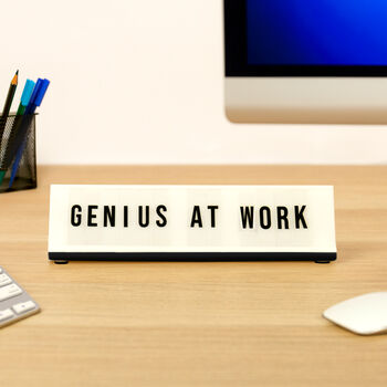Light Up Desk Plaque, 3 of 4