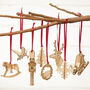White With Gold Snowflake Christmas Crackers X6, thumbnail 7 of 8