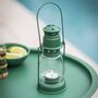 Small Miners Lantern In Green, thumbnail 1 of 2