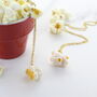 Popcorn Charm Necklace, thumbnail 1 of 3