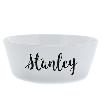 Personalised Cat Bowl With Name, 2 of 3