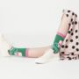Milkshake Illustration Mid Calf Length Socks, thumbnail 1 of 3