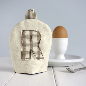 Personalised Initial Egg Cosy Gift, 7 of 11