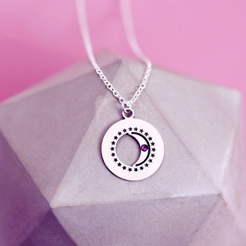 Personalised Phases Of The Moon Necklace, 5 of 12