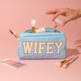 Wifey Make Up Cosmetic Bag, thumbnail 1 of 2