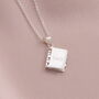 Write Her Own Story Book Pendant Necklace, thumbnail 2 of 7