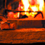 Chalet Log Fire Copper Candle Tin, thumbnail 3 of 4