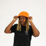 Bright Orange Colourful Beanie Supporting Homelessness, thumbnail 3 of 3