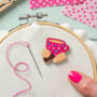 Tea And Biscuits Magnetic Needle Minder, thumbnail 1 of 7