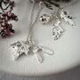 Nature Talisman Charm Necklace In Recycled Silver, thumbnail 1 of 5
