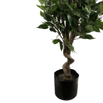 110cm Leaf Realistic Artificial Ficus Tree / Plant, 2 of 3