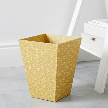 Yellow Collection Luxury Waste Paper Bin, 2 of 6