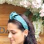 Knotted Silk Headband 'Beatrix' In Many Colours, thumbnail 8 of 12