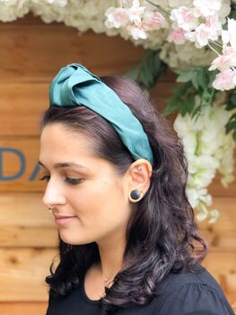 Knotted Silk Headband 'Beatrix' In Many Colours, 8 of 12