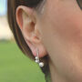 Silver Pearl Bead Stud Earrings, thumbnail 1 of 5