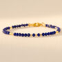 Skinny Lapis Lazuli Bracelet, thumbnail 1 of 9