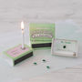 May Emerald Birthstone And Birthday Candle Gift, thumbnail 1 of 8
