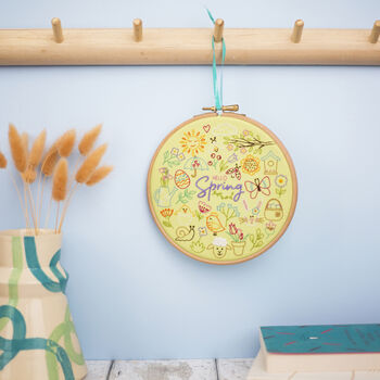 Hello Spring Embroidery Kit, 2 of 10