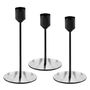 Matte Black Candle Holders, thumbnail 4 of 4