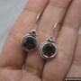 Smoky Quartz Earrings: Brown Gemstone Jewelry, thumbnail 6 of 6