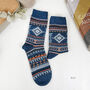 Nordic Wool Socks: Warm Winter Boot Socks, Christmas Stocking Filler, thumbnail 7 of 10