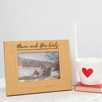 Personalised Engraved Mummy And Me Photo Frame, 2 of 10