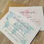 Watercolour Travel Themed Wedding Change The Date Card, thumbnail 3 of 4