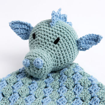 Dom The Dragon Baby Comforter Crochet Kit, 5 of 7