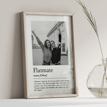 Personalised Flatmate Print, Gift For Roommate, 5 of 7