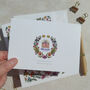 Vintage Florals Thank You Cards And Envelopes, thumbnail 7 of 8
