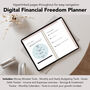 Digital Financial Freedom Planner For Good Notes, thumbnail 3 of 5
