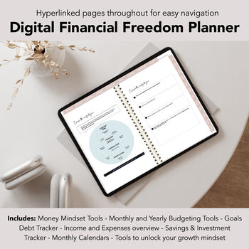 Digital Financial Freedom Planner For Good Notes, 3 of 5
