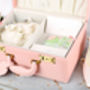 Personalised Wedding Memory Suitcase Keepsake Box, thumbnail 3 of 10