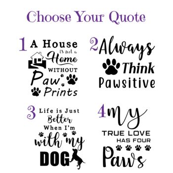 Personalised Dog Wall Décor, 8 of 12