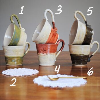Pottery Handmade Mug, 9 of 11