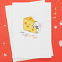 Personalised Cheesy Valentine's Day Card, thumbnail 3 of 3