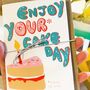 Cake Day Birthday Card, thumbnail 4 of 4