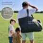 Personalised Kids Handwriting Embroidered 'Dads Need Bags Too' Canvas Tote Bag Fathers Day Gift, thumbnail 11 of 11