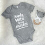 My Auntie Is My Favourite Personalised Babygrow, thumbnail 6 of 12