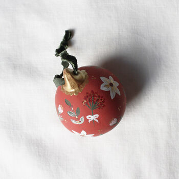 Hand Painted Festive Bauble Decoration, 4 of 9