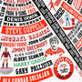 Manchester United Wheel Of Fame Poster Print, thumbnail 5 of 6