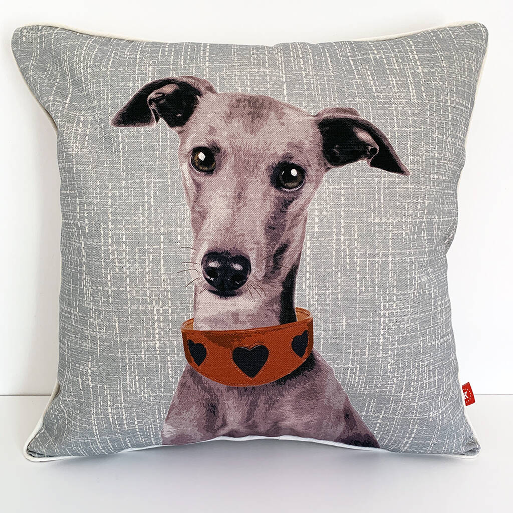 greyhound cushion